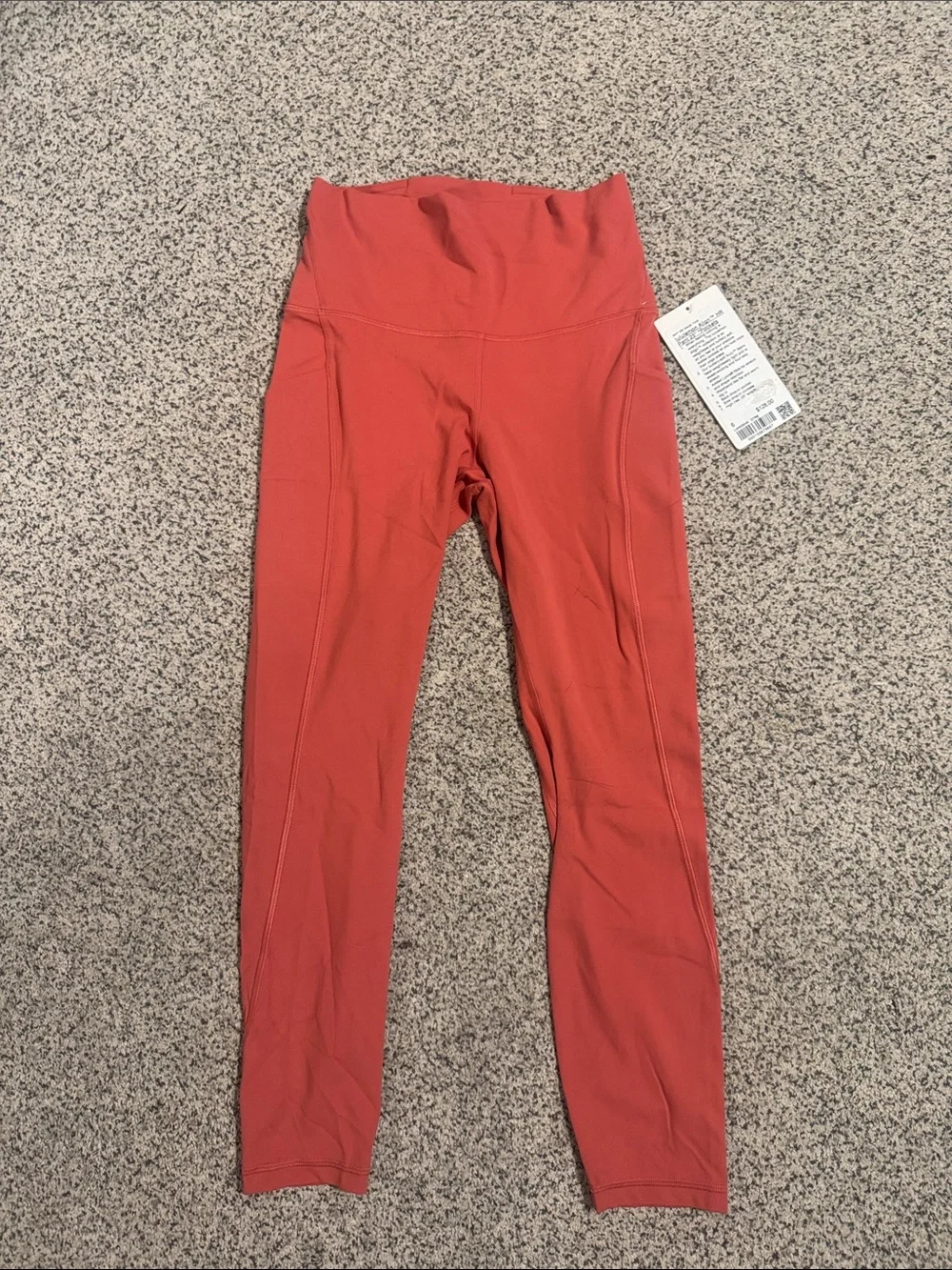 lululemon athletica Desert Red Align Leggings. 25”